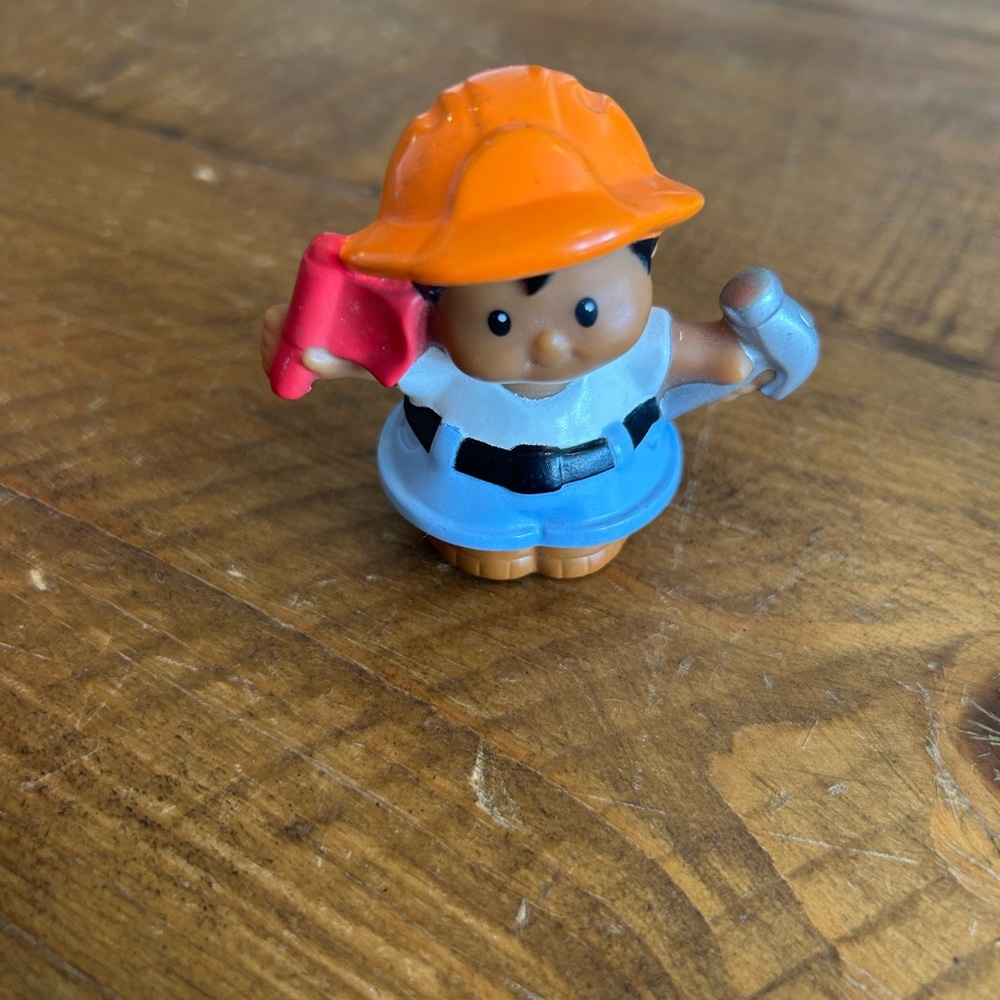 Fisher Price Little People construction boy as is Replacement tuffy dump truck